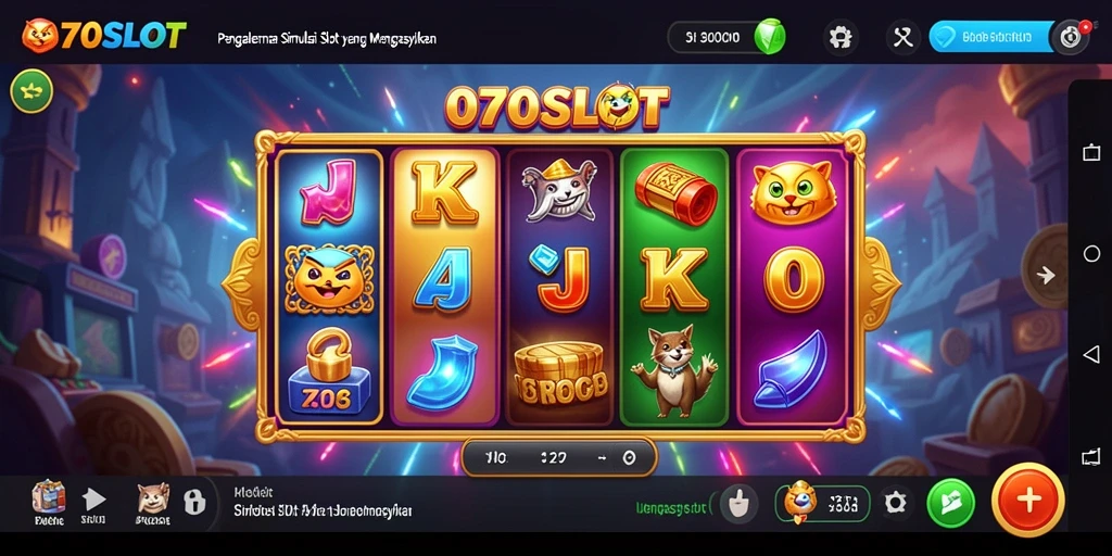 Tampilan menarik dari gameplay slot 070SLOT yang seru dan menantang.