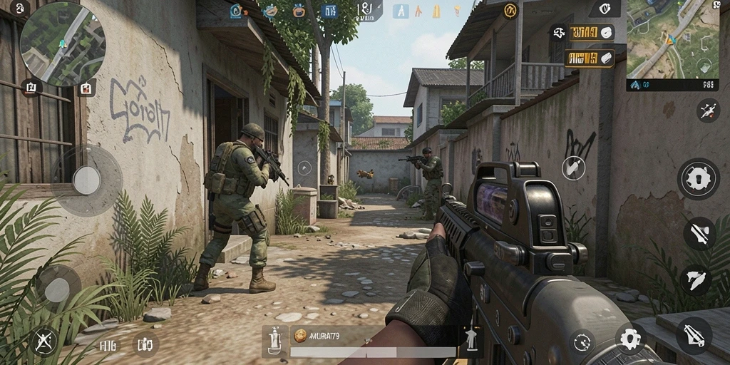 Tampilan gameplay AKURAT79 yang menegangkan dan seru.