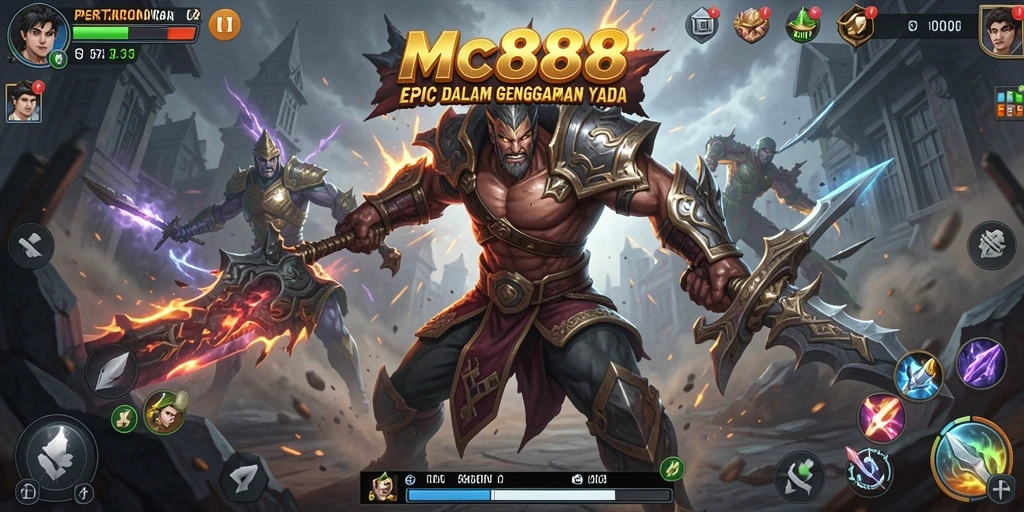 Gameplay seru di MC888 dengan pertarungan menegangkan.