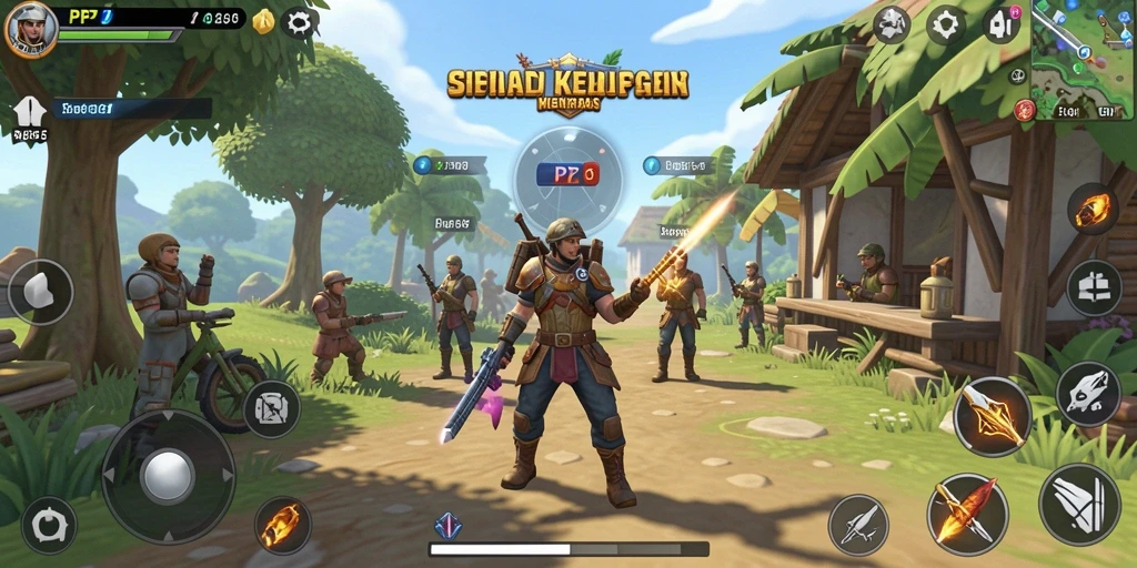 Tangkapan layar dari gameplay simulasi PP7 yang menarik dan realistis.