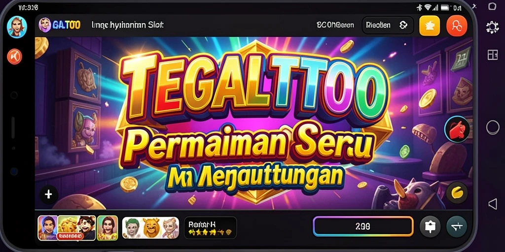 Screenshot gameplay TEGALTOTO yang menunjukkan momen kemenangan di Slot.