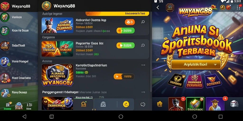 Tampilan gameplay WAYANG88 yang menarik dan interaktif saat bertaruh.